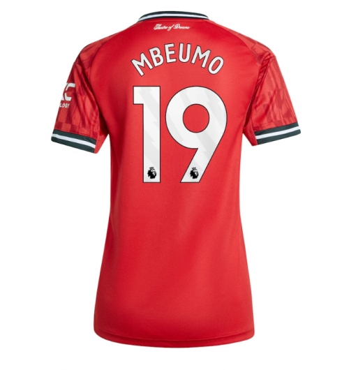 Manchester United Bryan Mbeumo #19 Hjemmedrakt Dame 2025-26 Kortermet Manchester United Bryan Mbeumo #19 Hjemmedrakt Dame 2025-26 Kortermet