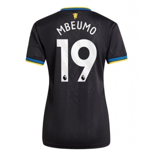Manchester United Bryan Mbeumo #19 Tredjedrakt Dame 2025-26 Kortermet