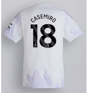 Manchester United Casemiro #18 Bortedrakt 2025-26 Kortermet