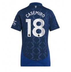 Manchester United Casemiro #18 Bortedrakt Dame 2024-25 Kortermet