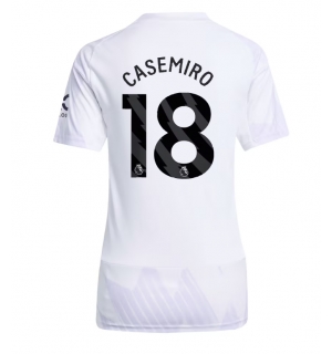 Manchester United Casemiro #18 Bortedrakt Dame 2025-26 Kortermet