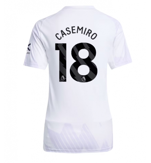 Manchester United Casemiro #18 Bortedrakt Dame 2025-26 Kortermet Manchester United Casemiro #18 Bortedrakt Dame 2025-26 Kortermet
