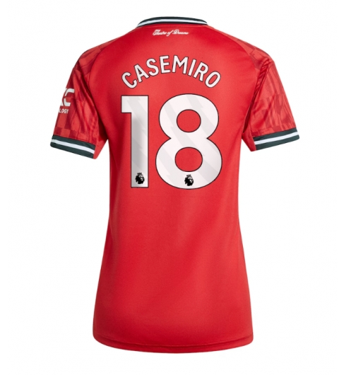 Manchester United Casemiro #18 Hjemmedrakt Dame 2025-26 Kortermet Manchester United Casemiro #18 Hjemmedrakt Dame 2025-26 Kortermet