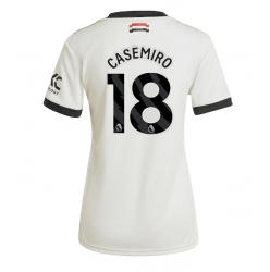 Manchester United Casemiro #18 Tredjedrakt Dame 2024-25 Kortermet