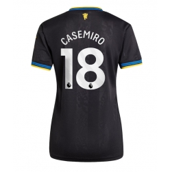 Manchester United Casemiro #18 Tredjedrakt Dame 2025-26 Kortermet