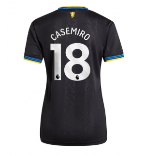 Manchester United Casemiro #18 Tredjedrakt Dame 2025-26 Kortermet