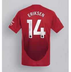 Manchester United Christian Eriksen #14 Hjemmedrakt 2024-25 Kortermet