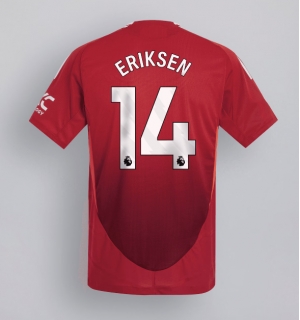 Manchester United Christian Eriksen #14 Hjemmedrakt 2024-25 Kortermet