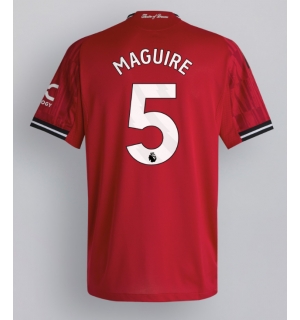 Manchester United Harry Maguire #5 Hjemmedrakt 2025-26 Kortermet