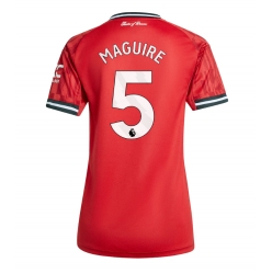 Manchester United Harry Maguire #5 Hjemmedrakt Dame 2025-26 Kortermet