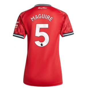 Manchester United Harry Maguire #5 Hjemmedrakt Dame 2025-26 Kortermet