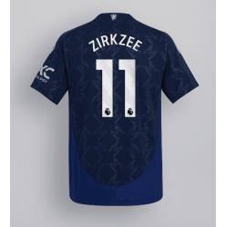 Manchester United Joshua Zirkzee #11 Bortedrakt 2024-25 Kortermet