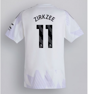 Manchester United Joshua Zirkzee #11 Bortedrakt 2025-26 Kortermet