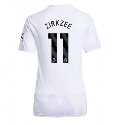 Manchester United Joshua Zirkzee #11 Bortedrakt Dame 2025-26 Kortermet Manchester United Joshua Zirkzee #11 Bortedrakt Dame 2025-26 Kortermet