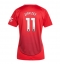 Manchester United Joshua Zirkzee #11 Hjemmedrakt Dame 2024-25 Kortermet