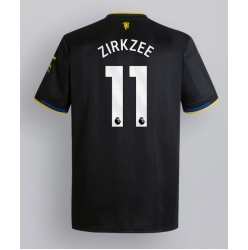 Manchester United Joshua Zirkzee #11 Tredjedrakt 2025-26 Kortermet