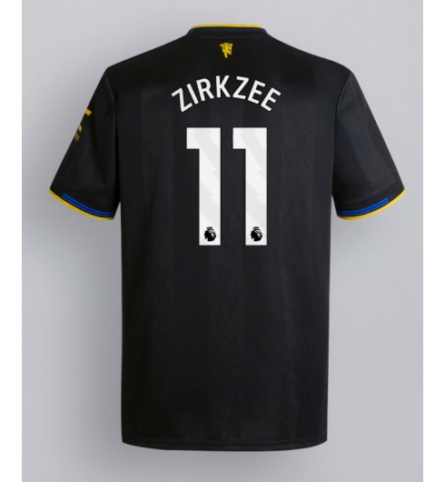 Manchester United Joshua Zirkzee #11 Tredjedrakt 2025-26 Kortermet Manchester United Joshua Zirkzee #11 Tredjedrakt 2025-26 Kortermet