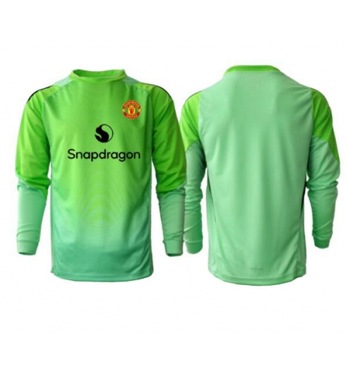 Manchester United Keeper Tredjedrakt 2025-26 Langermet Manchester United Keeper Tredjedrakt 2025-26 Langermet
