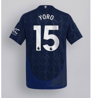 Manchester United Leny Yoro #15 Bortedrakt 2024-25 Kortermet