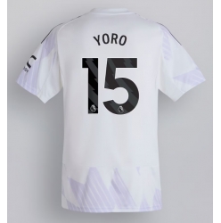 Manchester United Leny Yoro #15 Bortedrakt 2025-26 Kortermet