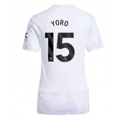 Manchester United Leny Yoro #15 Bortedrakt Dame 2025-26 Kortermet