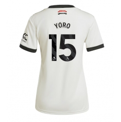 Manchester United Leny Yoro #15 Tredjedrakt Dame 2024-25 Kortermet