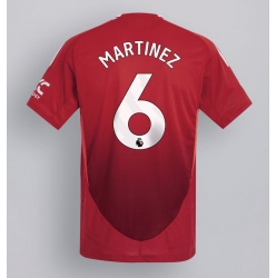 Manchester United Lisandro Martinez #6 Hjemmedrakt 2024-25 Kortermet