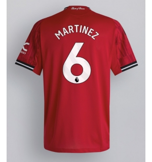 Manchester United Lisandro Martinez #6 Hjemmedrakt 2025-26 Kortermet