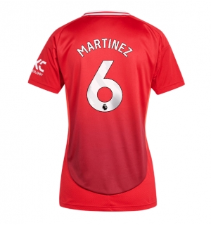 Manchester United Lisandro Martinez #6 Hjemmedrakt Dame 2024-25 Kortermet