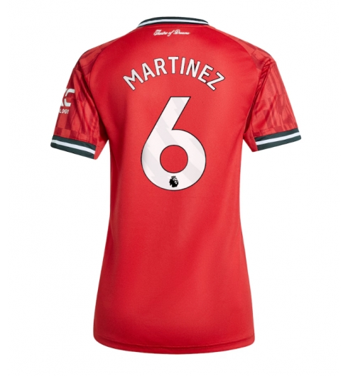 Manchester United Lisandro Martinez #6 Hjemmedrakt Dame 2025-26 Kortermet Manchester United Lisandro Martinez #6 Hjemmedrakt Dame 2025-26 Kortermet