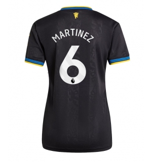 Manchester United Lisandro Martinez #6 Tredjedrakt Dame 2025-26 Kortermet