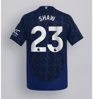 Manchester United Luke Shaw #23 Bortedrakt 2024-25 Kortermet