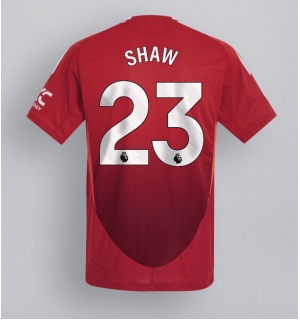 Manchester United Luke Shaw #23 Hjemmedrakt 2024-25 Kortermet
