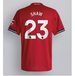 Manchester United Luke Shaw #23 Hjemmedrakt 2025-26 Kortermet