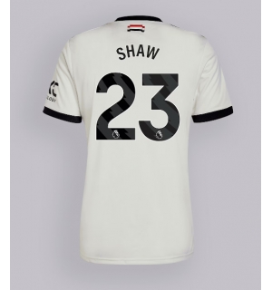 Manchester United Luke Shaw #23 Tredjedrakt 2024-25 Kortermet