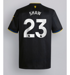 Manchester United Luke Shaw #23 Tredjedrakt 2025-26 Kortermet