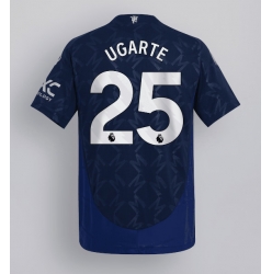 Manchester United Manuel Ugarte #25 Bortedrakt 2024-25 Kortermet