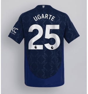 Manchester United Manuel Ugarte #25 Bortedrakt 2024-25 Kortermet