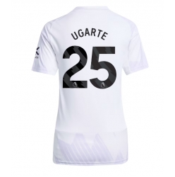 Manchester United Manuel Ugarte #25 Bortedrakt Dame 2025-26 Kortermet