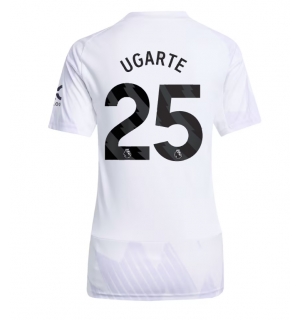 Manchester United Manuel Ugarte #25 Bortedrakt Dame 2025-26 Kortermet