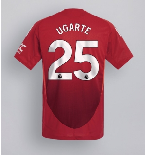 Manchester United Manuel Ugarte #25 Hjemmedrakt 2024-25 Kortermet