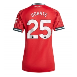 Manchester United Manuel Ugarte #25 Hjemmedrakt Dame 2025-26 Kortermet