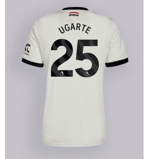 Manchester United Manuel Ugarte #25 Tredjedrakt 2024-25 Kortermet