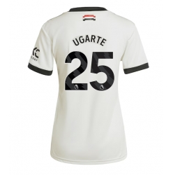Manchester United Manuel Ugarte #25 Tredjedrakt Dame 2024-25 Kortermet