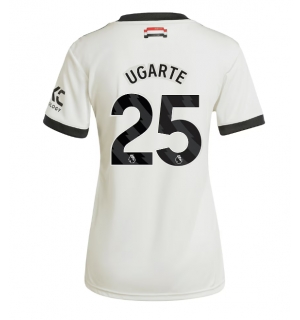 Manchester United Manuel Ugarte #25 Tredjedrakt Dame 2024-25 Kortermet