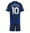 Manchester United Marcus Rashford #10 Bortedraktsett Barn 2024-25 Kortermet (+ Korte bukser)