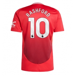 Manchester United Marcus Rashford #10 Hjemmedrakt 2024-25 Kortermet