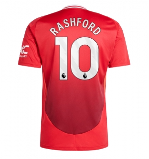 Manchester United Marcus Rashford #10 Hjemmedrakt 2024-25 Kortermet