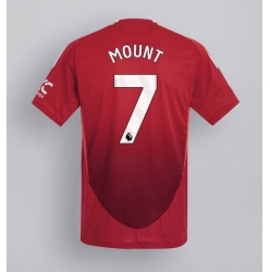 Manchester United Mason Mount #7 Hjemmedrakt 2024-25 Kortermet