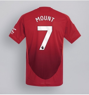 Manchester United Mason Mount #7 Hjemmedrakt 2024-25 Kortermet